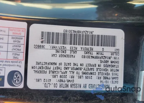 2015 Nissan 370Z Base from USA, damaged, VIN JN1AZ4FH8FM430183